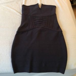 Grey Marciano bandage dress